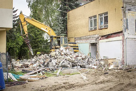 Demolición de vivienda