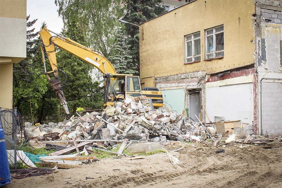 Demolición de vivienda